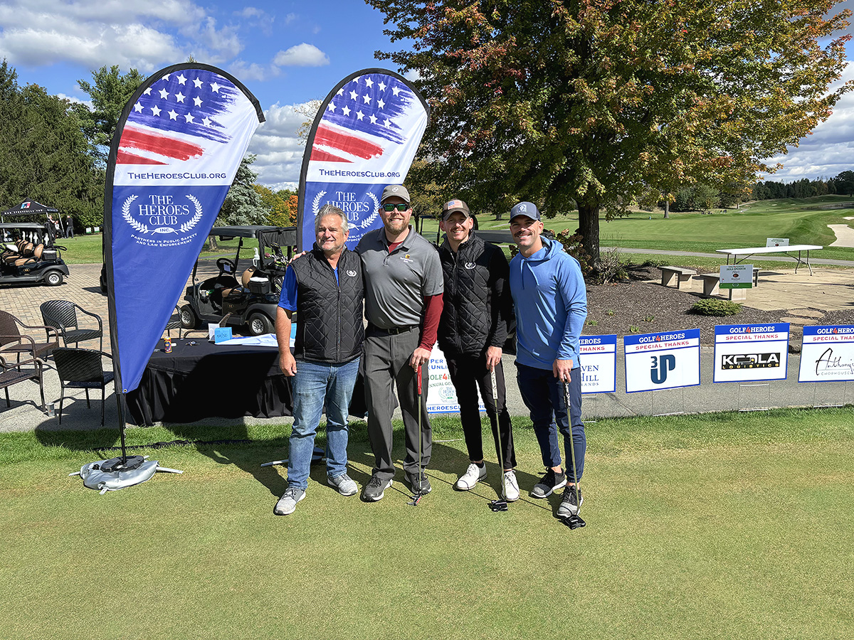 The Heroes Club 2024 Golf4Heroes event photo.